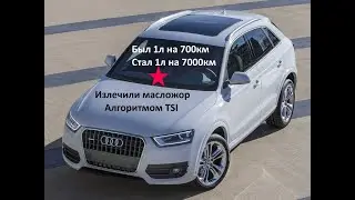 audi Q5 излечили масложор в Красноярске