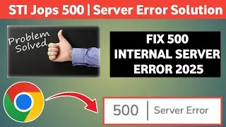 How To Fix 500 Internet Server Error Google Chrome 2025 || Fix 500 Server Error 