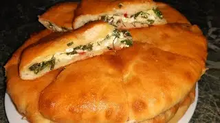 ОСЕТИНСКИЕ ПИРОГИ со СВЕКОЛЬНЫМ листом, сыром и творог...ВКУСНЕЕ и ПРОЩЕ не бывает
