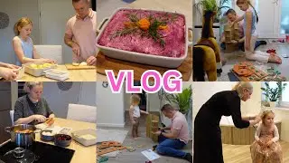 VLOG🇩🇪: MAKING A SALAD AND DESSERT/GETTING READY FOR A HOLIDAY/🎁