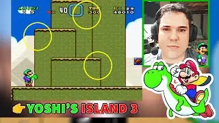 👉YOSHI'S ISLAND 3 | Super Mario World 100% Detonado.