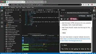 Ejercicios para aprender HTML - Basic Website Structure