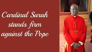 Cardinal Sarah Stands Firm Against the Pope