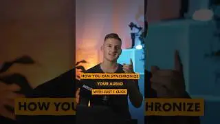 Synchronize your audio with just one click in Premiere Pro