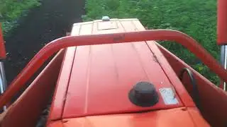 вспашка "паров" Kubota L1-225DT
