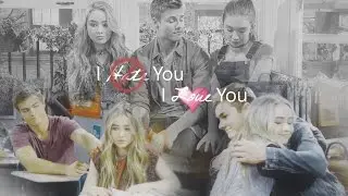Maya & Lucas (+ Riley) || I Hate You, I Love You