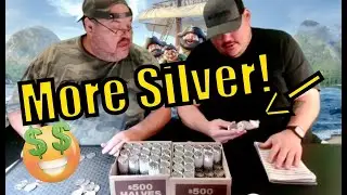 The Silver Coins Kept Coming! Box Battle Coin Roll Hunting!