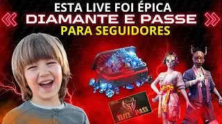 DIAMANTES NA CONTA DE UM SEGUIDOR