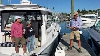 2023 True North 34 Outboard Express Christening - Chatham Rose