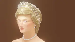 The Princess - Diana - Digital Sculpture in Blender 3D