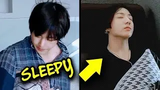 BTS sleepy, cute moments 🤣