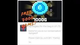 GET YOUR FREE 7000 GEMS BEFORE JUNE 8th!!! (Soul Knight)