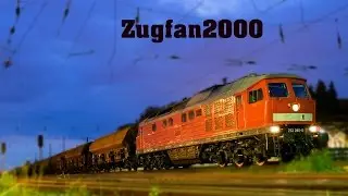 232 280 Anfahrt mit schwerem Getreidezug - Leipzig-Wiederitzsch