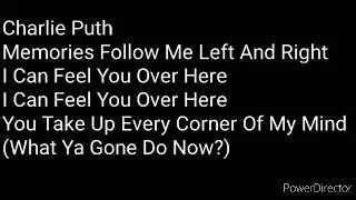 Left And Right Charlie Puth & Jung Kook lyrics