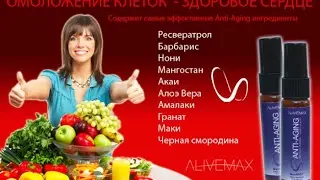 Спреи Alivemax  коротко о разном  история  развитие  результаты