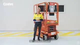 How to use an electric scissor lift