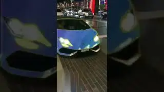 Ламборджини с необычной видеокраской в Японии