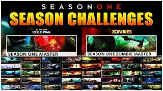 Cold War Season 1 Prestige Challenges Tips! (Multiplayer & Zombies Master Calling Cards)