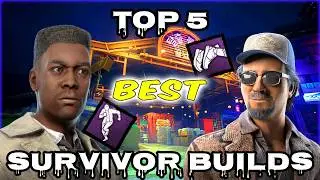 Top 5 BEST Survivor Builds in Dead By Daylight ( My Honest Opinion! )