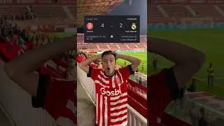 El Girona humilla al Real Madrid😱