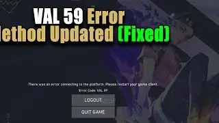 Fix Valorant Val 59 Error Instantly | New Working Method Discovered!