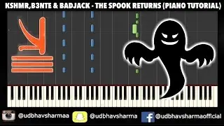 KSHMR, B3nte & Badjack - The Spook Returns (TUTORIAL/SHEETS/MIDI)