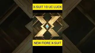 NEW X SUIT 10 UC LUCK CRATE OPENING PUBG MOBILE 🥰❤️ #shorts #pubgmobile #xsuit