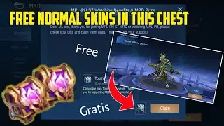 FREE NORMAL SKINS IN THIS CHEST-MYTHICAL RAFFLE DRAW | MOBILE LEGENDS
