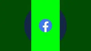 Facebook Logo Green Screen Animation 