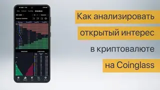 Как анализировать открытый интерес на криптовалюте в Coinglass?  🔥