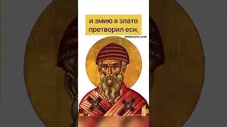 Радуйся, Спиридоне, предивный чудотворче! ❤️🤍💐 