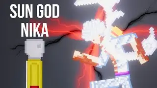 SAITAMA vs Luffy Gear 5 Sun God Nika Model - People Playground