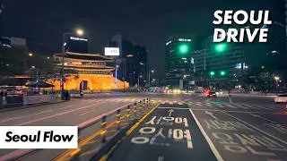 Lo-fi Chill Jazz Seoul Flow: From River to Night 4K – #서울드라이브 #야경 #서울여행 #서울 #koreatravel