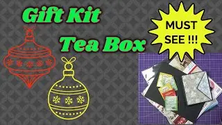 Gift Kit Tea Box - Full and detailed tutorial.