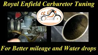 Carburetor tuning for Royal Enfield