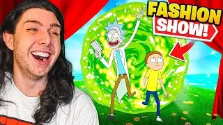 I Joined Fashion Shows as Rick and Morty!
