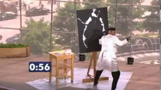 'Speed Painter' Takes Stage in Anderson's Viewers Got Talent' 1