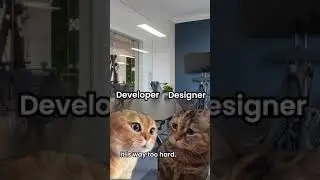When you have so much trust from the design team. 👀#DesignMemes #DeveloperMeme #Shorts