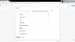 best font on google docs
