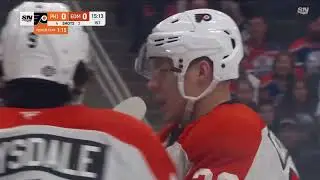 Matvei Michkov did not interfere with Stuart Skinner