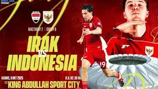 INDONESIA VS IRAQ AFC QUALIFIERS FIFA WORLD CUP 2026