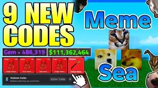 *NEW CODES* ALL NEW WORKING CODES IN MEME SEA 2024 AUGUST! ROBLOX MEME SEA CODES