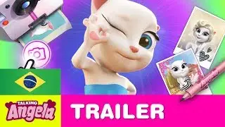 📸 A Foto Perfeita! 📸 Estúdio Fotográfico no Minha Talking Angela (NOVA Atualização do Jogo)