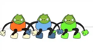 Бобы флексят под Bad piggies drip Но это - 2D Анимация !
