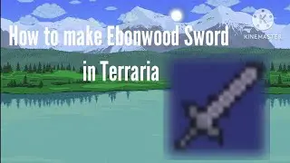 How to craft Ebonwood Sword in Terraria
