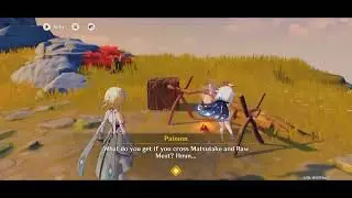Offer up food to Cloud Retainer & Look for traces of food offering - Genshin Impact
