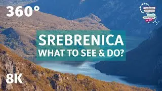 Scenic nature of Srebrenica on the Adriatic Trail of Bosnia and Hercegovina, Republic of Srpska