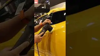 MaxShine’s 3in DA polisher makes polishing around complex curves easy #maxshine #lamborghini