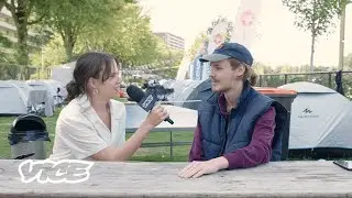 Deze studenten sliepen in 2019 al in een tentenkamp