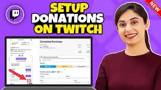 How to setup donations on twitch 2024 | Full Guide